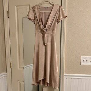 Baltic Born Light Pink High Low Dress